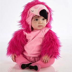 Pottery barn kids Baby Flamingo Costume